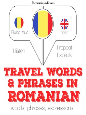 cover image of Travel words and phrases in Romanian